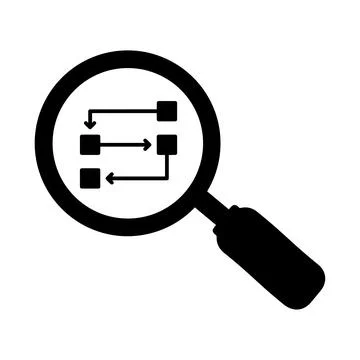 Finding Solutions Icon, Problem Solution Illustrazione stock