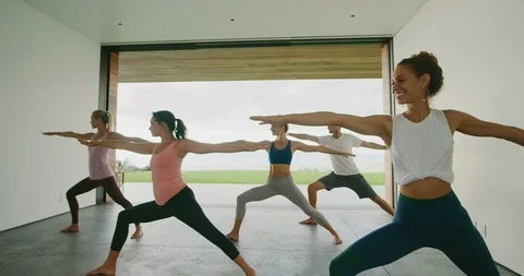 Finding their inner warrior Stock Footage 105139573
