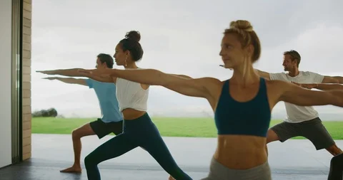 Finding their inner warriors Stock Footage 105207832