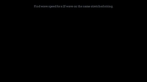 Finding the wave speed of the second wave Vídeo Stock 335733202