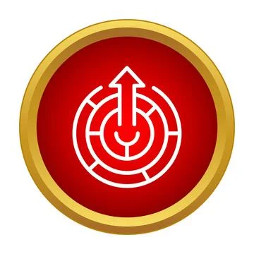 Finding the way out solving a labyrinth problem 스톡 일러스트