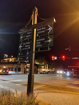 Finding your way at night Stock Photos
