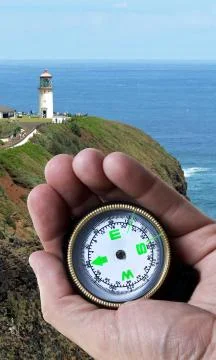 Finding your way. Stock Photos