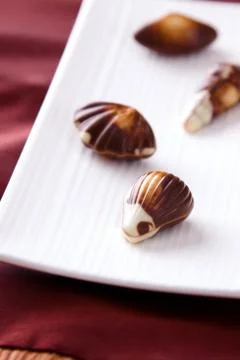 Fine chocolates Stock Photos