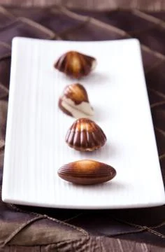Fine chocolates Stock Photos