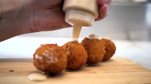 Fine cuisine plating Stock Footage 201894754