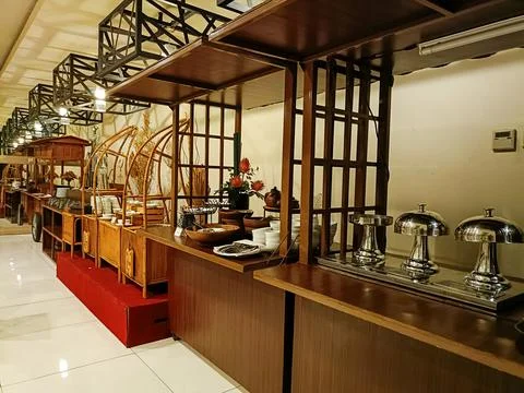 Fine Dining Prepared 库存照片