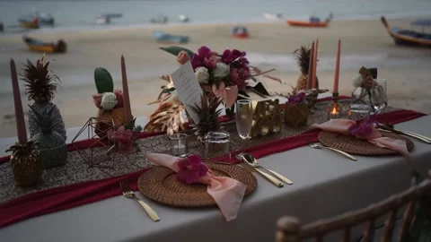 Fine Dining Restaurant. Stock Footage 156339538