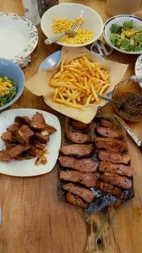 A fine dinning Foto stock