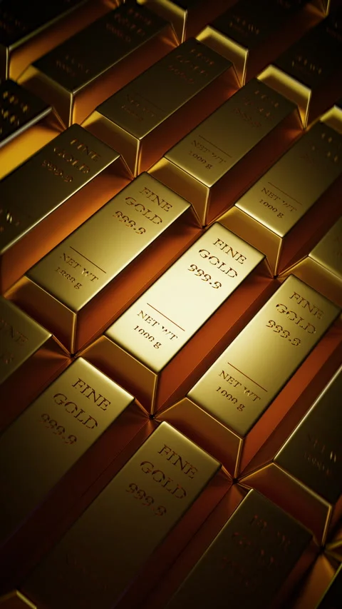 Fine Gold bars 動画素材 276140094