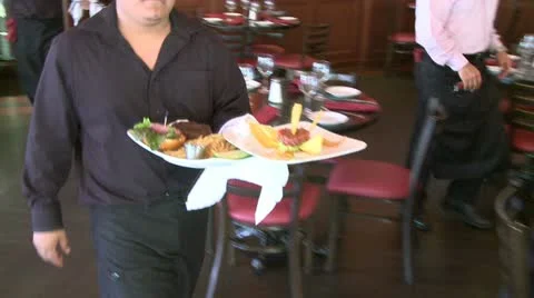 Fine gourmet dining Stock Footage 20020977
