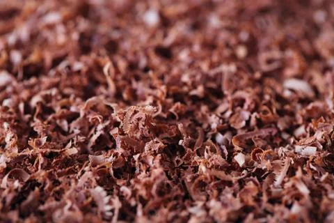 Fine grated chocolate background Stock Photos