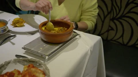 Fine Indian Cusine Stock Footage 167267809