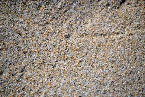 Fine luminous sand patterns in the beach of Matosinhos Stock Photos