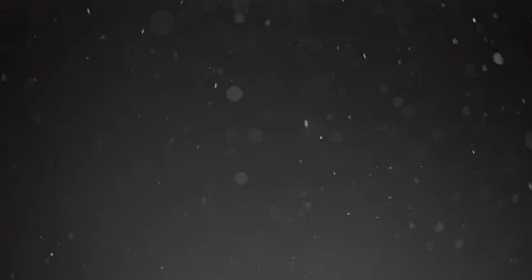 Fine particles flying around against dark background Video stock 155402996