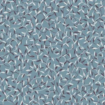 Fine pattern of leaves Stock Illustration