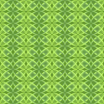 Fine patterned abstract background with flower shapes composed in strips Stock Illustration