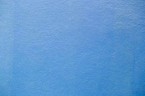 Fine plaster painted wall blue colortexture. Foto stock