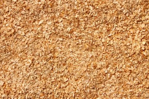 Fine sawdust as a texture Stock Photos