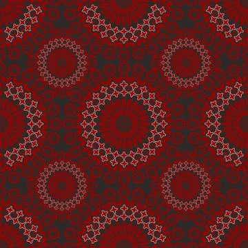 Fine seamless vintage patterns Stock Illustration