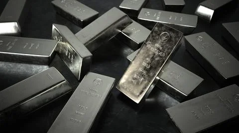 Fine Silver Bars 5000g Ilustración de archivo