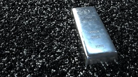 Fine Silver Bars 5000g Ilustración de archivo