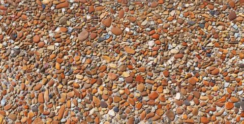 Fine stone pebbles plaster structure Stock Photos