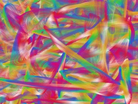 Fine structure of colorful lines Stock Illustration