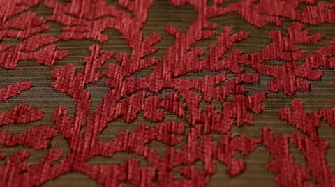 Fine Textiles Angled Close Up Dolly Shot  Vidéo 63615549