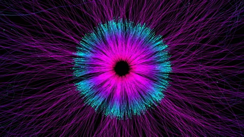 Fine thread flower Stock Footage 134747056