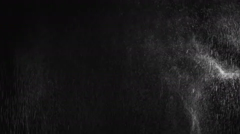 Fine water particles sprayed into light compositing asset Vídeo Stock 57106654