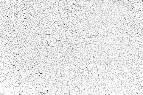 Finely cracked texture template. Easy to create abstract scratched, cracked e Stockillustratie