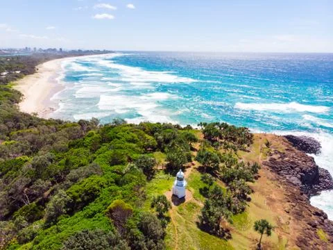 Fingal Head Lighthouse Stock Photos