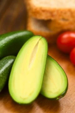 Finger avocado Stock Photos