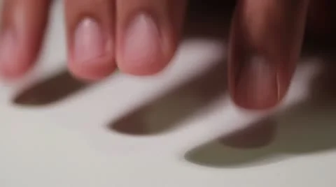 Finger Drumming Fast Stock-Footage 12185421