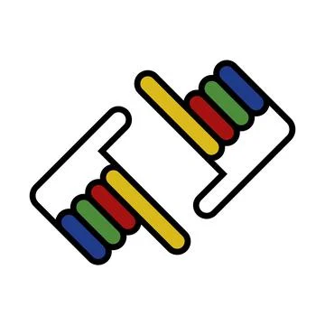 Finger frame vector Stock Illustration