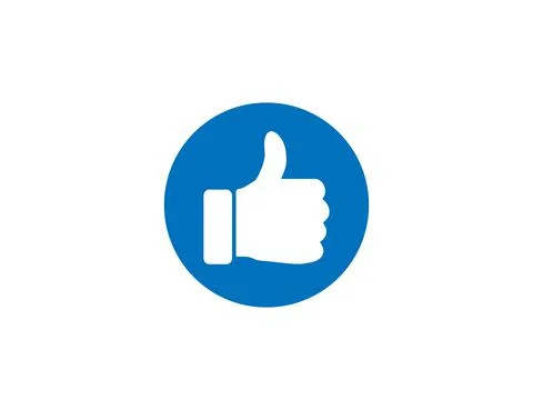 Finger, like, hands icon. Vector illustration. Stock Illustration