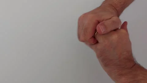 Finger Kneading Technique for Relaxation Stock Footage 305915812