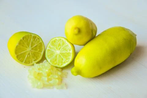 Finger lime Stock Photos