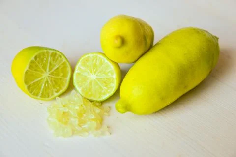 Finger lime Stock Photos