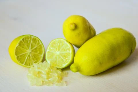 Finger lime Stock Photos