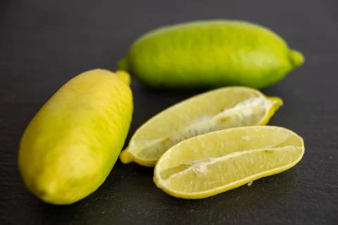 Finger lime Stock Photos