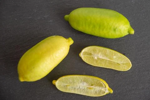Finger lime Stock Photos