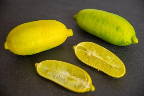 Finger lime Stock Photos