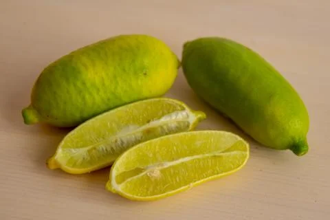 Finger lime Stock Photos