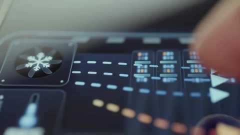 Finger Operating Cooling Process Flow Diagram 4K Stock Footage 341357643
