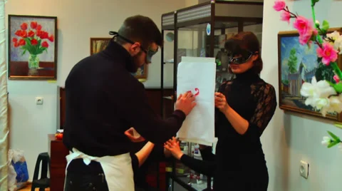 Finger Paints 1 Stock-Footage 34522740