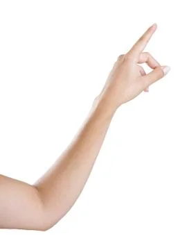 Finger up Stock Photos