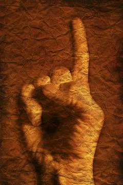 Finger Pointing Stock Photos