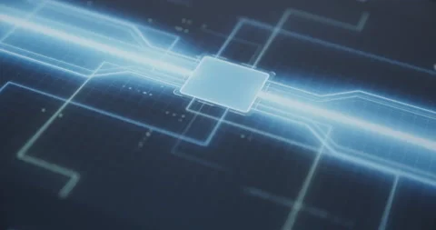 Finger presses button on tablet screen to start network Stock Footage 146277721